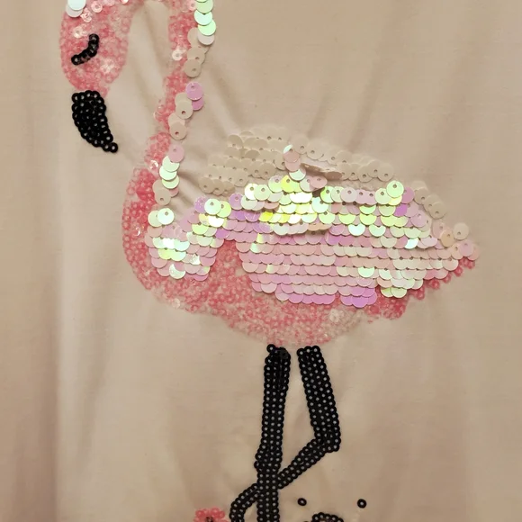 Girl's Flamingo Set W/ Scarf - Picture 3 of 10